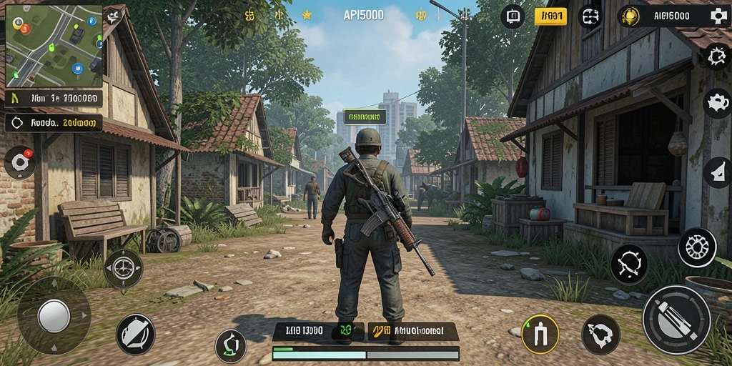 Tangkapan layar utama API5000 menampilkan gameplay simulasi yang seru dan interaktif.