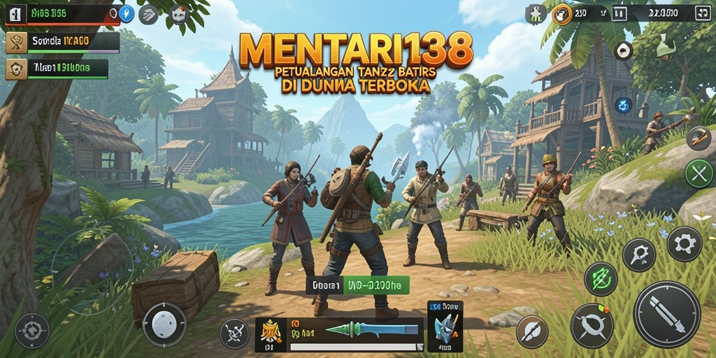 Tampilan gameplay menakjubkan di dunia terbuka MENTARI138.