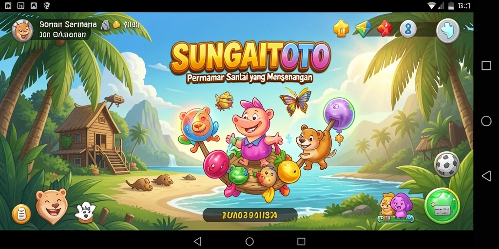 Tampilan menarik gameplay SUNGAITOTO yang penuh warna.