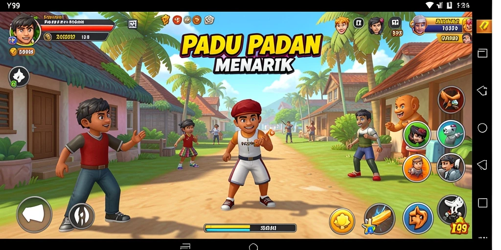 Screenshot Y89 menampilkan gameplay Match-3 yang penuh warna dan menarik.